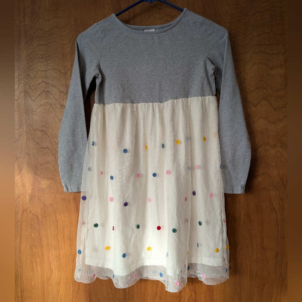 Hanna Andersson Sprinkle Dress In Soft Tulle